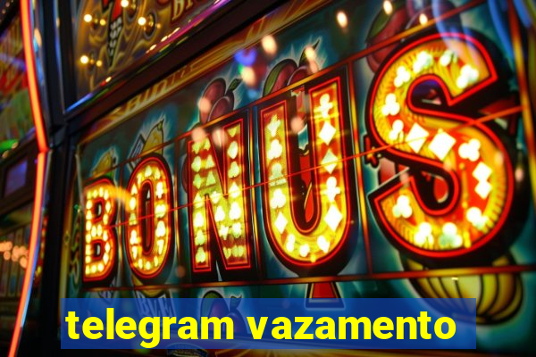 telegram vazamento